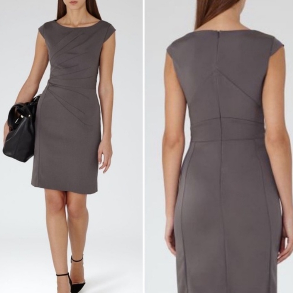 🎈ON SALE THIS WEEKEND 🎈REISS FEDE GRAY DRESS SIZE 6